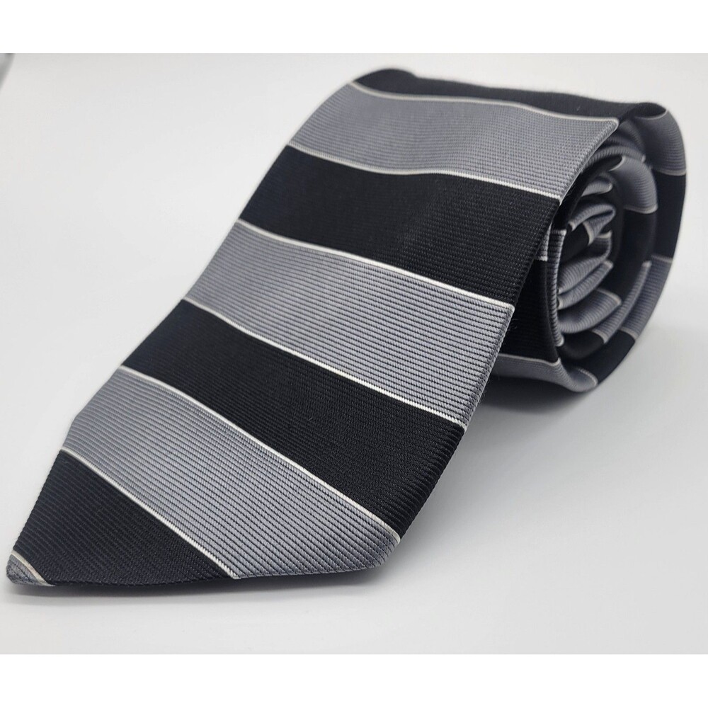 Brooks Brothers Tie Lot Makers Striped Silk Made In USA - Picture 5 of 14